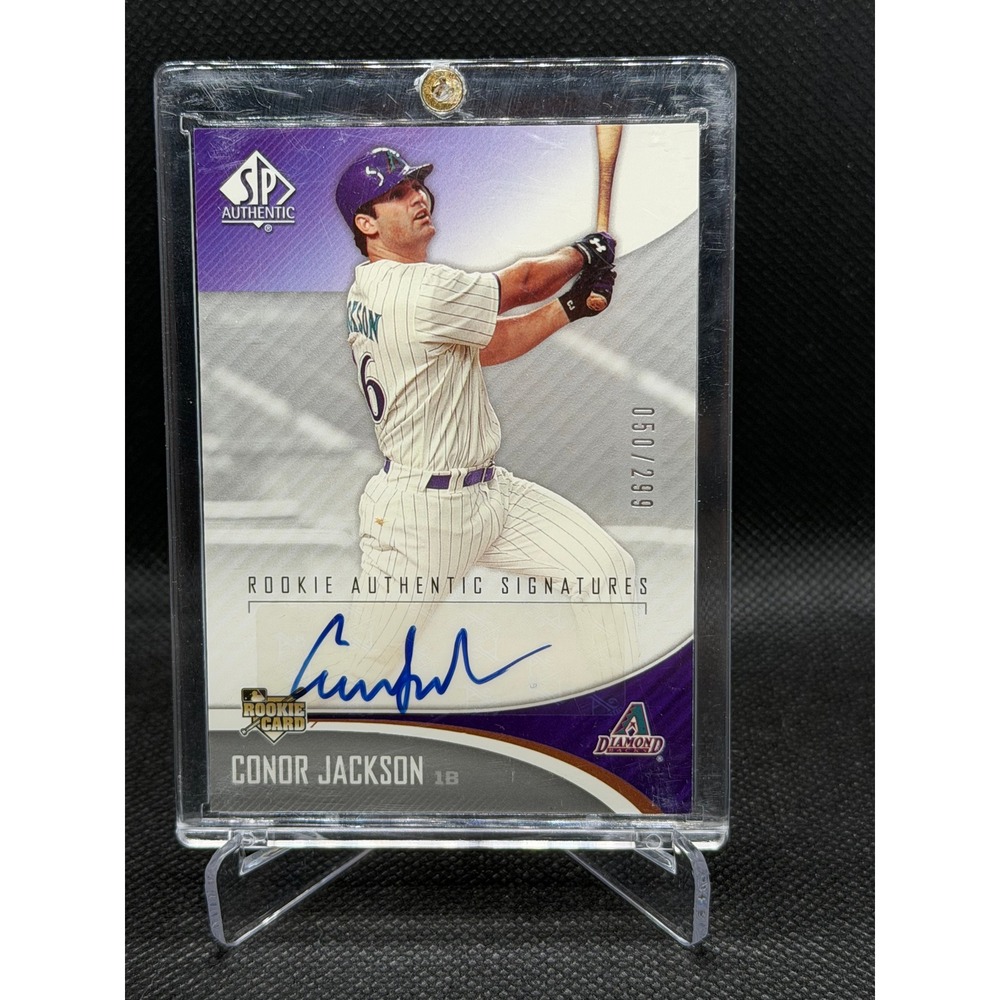 2006 Upper Deck SP Authentic Conor Jackson RC Auto 050/299 Arizona Diamondbacks